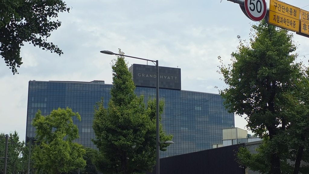 Grand Hyatt Seoul hotel exterior in Yongsan