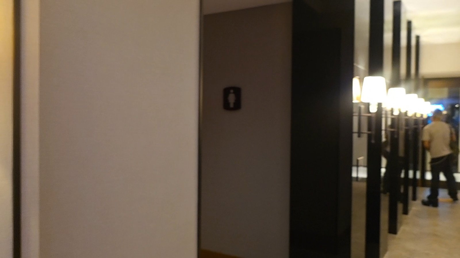 Restroom near the Grand Hyatt Seoul lounge